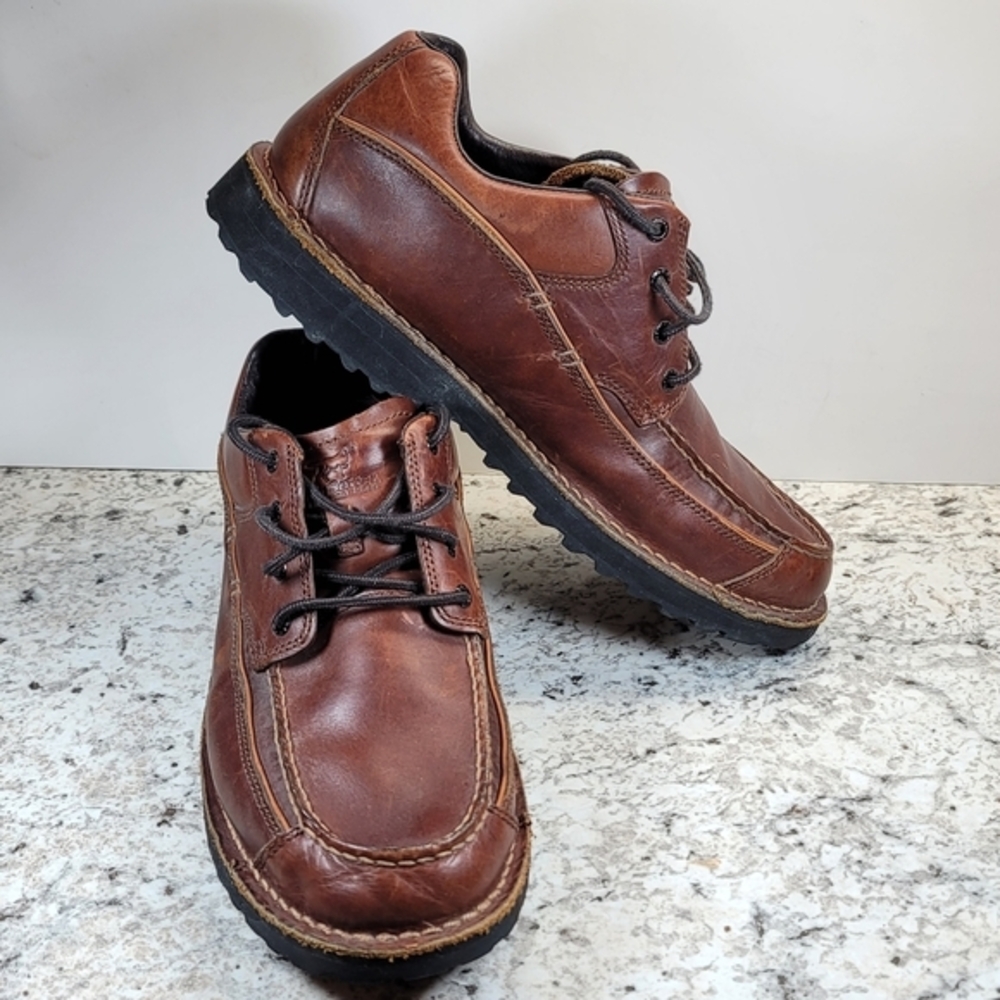 Rare‎ Red Wings Irish Setter Brown Leather Lace Up Lug Sole Shoes 14EE